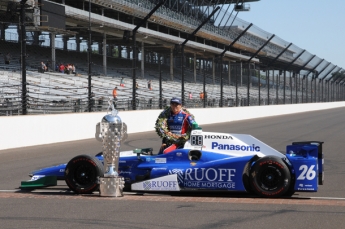 500 milles d'Indianapolis - Cérémonies avec le vainqueur